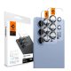 SPIGEN OPTIK PRO HD kameravédő üveg 2db (9H, csak lencse) FEKETE