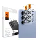 SPIGEN OPTIK PRO HD kameravédő üveg 2db (9H, csak lencse) FEKETE