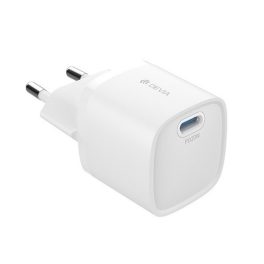 DEVIA EXTREME MINI hálózati töltő Type-C aljzat (20W, GaN, PD gyorstöltő) FEHÉR   DEVIA EXTREME MINI hálózati töltő Type-C aljzat (20W, GaN, PD gyorstöltő) FEHÉR
