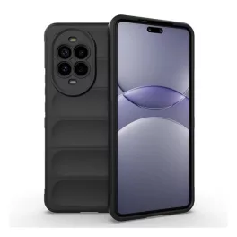   Szilikon telefonvédő (ütésállóság, kameravédő, 3D) FEKETE