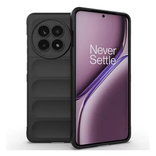 Szilikon telefonvédő (ütésállóság, kameravédő, 3D) FEKETE