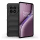 Szilikon telefonvédő (ütésállóság, kameravédő, 3D) FEKETE
