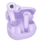 HOCO EQ23 bluetooth fülhallgató SZTEREO (v5.4, TWS, mikrofon + töltőtok) LILA
