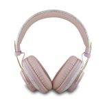GUESS PU 4G METAL LOGO bluetooth fejhallgató SZTEREO (v5.3, mikrofon, zajszűrő) RÓZSASZÍN
