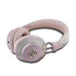 GUESS PU 4G METAL LOGO bluetooth fejhallgató SZTEREO (v5.3, mikrofon, zajszűrő) RÓZSASZÍN
