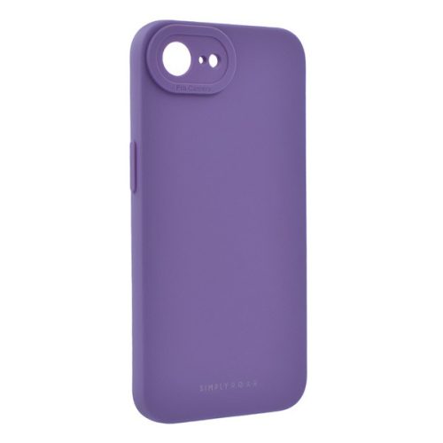 ROAR LUNA szilikon telefonvédő (ultravékony, matt, kameravédő, wireless) LILA