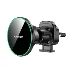 JOYROOM autós tartó (szellőzőre, mágneses, 360°, gyorstöltő, 15W, wireless, Qi2) FEKETE