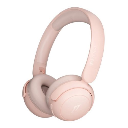 1MORE SonoFlow Mini HQ20 bluetooth fejhallgató SZTEREO (v5.3, mikrofon, aktív zajszűrő, GYEREK méret) RÓZSASZÍN