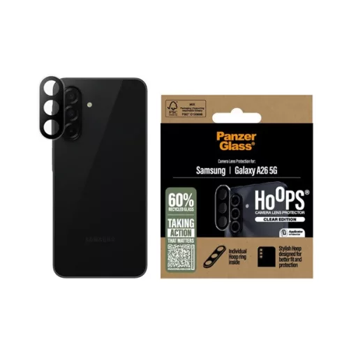 PANZERGLASS HOOPS kameravédő üveg (9H) ÁTLÁTSZÓ