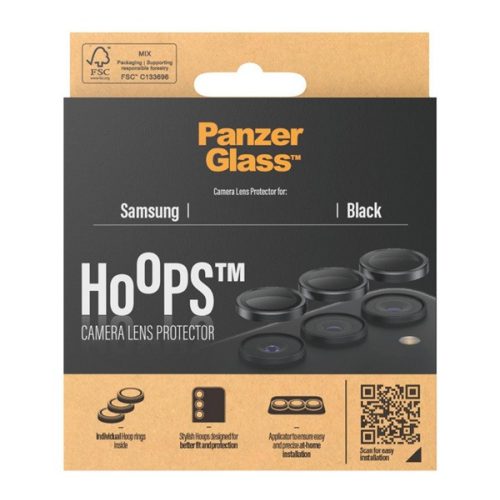 PANZERGLASS HOOPS kameravédő üveg (9H) ÁTLÁTSZÓ