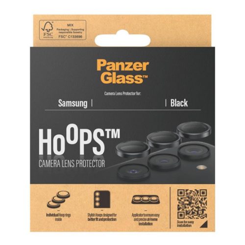 PANZERGLASS HOOPS kameravédő üveg (9H) ÁTLÁTSZÓ