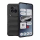 Szilikon telefonvédő (ütésállóság, kameravédő, 3D) FEKETE