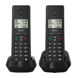   GIGASET PURE 200 DUO telefon készülék (vezeték nélküli, 1 bázis, 2 kézibeszélő, DECT) FEKETE
