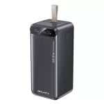 AWEI PA-13 vésztöltő 2 USB+Type-C aljzat (50000mAh, 22.5W, PD gyorstöltő, LED kijelző) FEKETE