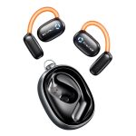 AWEI TZ13 bluetooth fülhallgató SZTEREO (v5.4, TWS, fülre akasztható, aktív zajszűrő, mikrofon + töltőtok) FEKETE