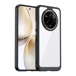 Szilikon telefonvédő (ütésállóság, átlátszó hátlap) FEKETE   Szilikon telefonvédő (ütésállóság, átlátszó hátlap) FEKETE