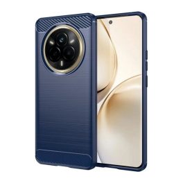 Szilikon telefonvédő (ütésállóság, légpárnás sarok, szálcsiszolt, karbon minta) SÖTÉTKÉK   Szilikon telefonvédő (ütésállóság, légpárnás sarok, szálcsiszolt, karbon minta) SÖTÉTKÉK