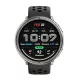 AMAZFIT ACTIVE 2 okosóra (bőr szíj, aktivitásmérő, GPS, 160 sport mód, NFC, vízálló, 5 ATM + szilikon szíj) FEKETE