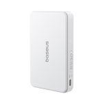 BASEUS Airpow2 Qi2 vésztöltő USB+Type-C aljzat (10000mAh, 22.5W, PD gyorstöltő 3.0, mágneses, Qi2) FEHÉR