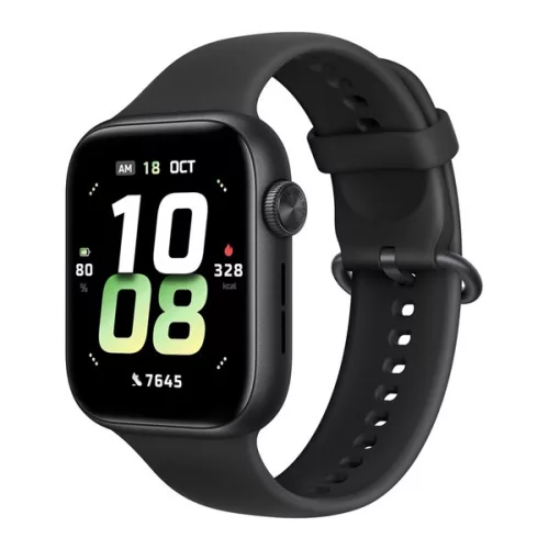 HONOR Watch 5 okosóra (beépített GPS, aktivitásmérő, pulzusmérő, NFC, 5 ATM, IP68) FEKETE