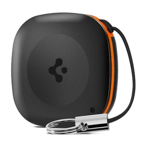SPIGEN TAGME bluetooth nyomkövető (kulcstartóra, táskára, autóba, valós idejű nyomkövetés, iOS kompatibilis) FEKETE