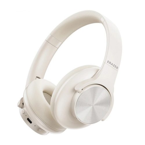 LENOVO ERAZER G50 bluetooth fejhallgató SZTEREO (v5.4, mikrofon, zajszűrő, összehajtható, 3.5mm jack aljzat) BÉZS