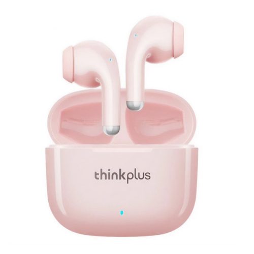 LENOVO THINKPLUS LP40PRO bluetooth fülhallgató SZTEREO (v5.1, TWS, zajszűrő, mikrofon + töltőtok) RÓZSASZÍN