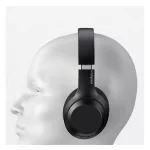 LENOVO THINKPLUS TH10 bluetooth fejhallgató SZTEREO (v5.0, mikrofon, zajszűrő, összehajtható, 3.5mm jack aljzat) FEKETE