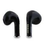 GUESS CLASSIC LOGO CHARM bluetooth fülhallgató SZTEREO (v5.4, TWS, mikrofon + töltőtok) FEKETE