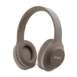   GUESS CLASSIC SILVER LOGO bluetooth fejhallgató SZTEREO (v5.3, mikrofon, zajszűrő) BARNA
