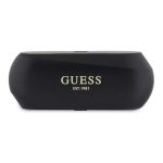 GUESS ELONGATED METALLIC bluetooth fülhallgató SZTEREO (v5.3, TWS, mikrofon, zajszűrő + töltőtok) FEKETE