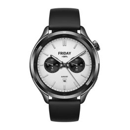 XIAOMI Watch S4 okosóra (szilikon szíj, aktivitásmérő, pulzusmérő, telefonhívás, GPS, NFC, 5 ATM, vízálló) FEKETE   XIAOMI Watch S4 okosóra (szilikon szíj, aktivitásmérő, pulzusmérő, telefonhívás, GPS, NFC, 5 ATM, vízálló) FEKETE