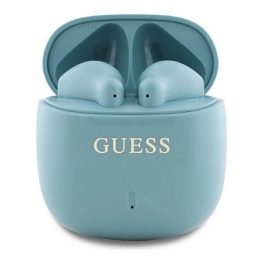   GUESS PRINTED CLASSIC LOGO bluetooth fülhallgató SZTEREO (v5.3, TWS, mikrofon, IPX4 + töltőtok) TÜRKÍZ