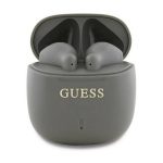 GUESS PRINTED CLASSIC LOGO bluetooth fülhallgató SZTEREO (v5.3, TWS, mikrofon, IPX4 + töltőtok) SZÜRKE