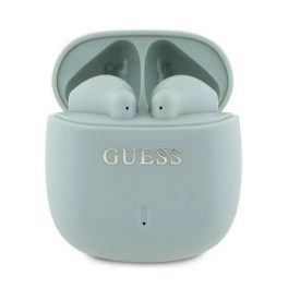   GUESS PRINTED CLASSIC LOGO bluetooth fülhallgató SZTEREO (v5.3, TWS, mikrofon, IPX4 + töltőtok) VILÁGOSZÖLD