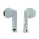 GUESS PRINTED CLASSIC LOGO bluetooth fülhallgató SZTEREO (v5.3, TWS, mikrofon, IPX4 + töltőtok) VILÁGOSZÖLD