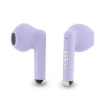 GUESS PRINTED CLASSIC LOGO bluetooth fülhallgató SZTEREO (v5.3, TWS, mikrofon, IPX4 + töltőtok) LILA