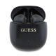 GUESS PRINTED CLASSIC LOGO bluetooth fülhallgató SZTEREO (v5.3, TWS, mikrofon, IPX4 + töltőtok) FEKETE
