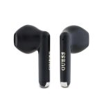 GUESS PRINTED CLASSIC LOGO bluetooth fülhallgató SZTEREO (v5.3, TWS, mikrofon, IPX4 + töltőtok) FEKETE