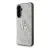 GUESS PU 4G METAL LOGO műanyag telefonvédő (ütésállóság, bőr hatású hátlap) RÓZSASZÍN