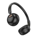 HOCO W62 bluetooth fejhallgató SZTEREO (v5.3, mikrofon, 3.5mm jack aljzat) FEKETE