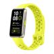 HUAWEI Band 10 okoskarkötő (alumínium keret, aktivitásmérő, pulzusmérő, hívásjelzés, vízálló, szilikon szíj) VILÁGOSZÖLD