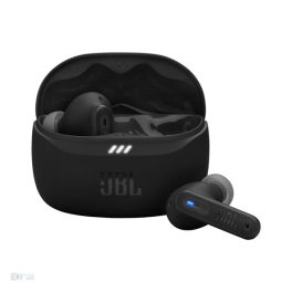   JBL TUNE BEAM2 bluetooth fülhallgató SZTEREO (v5.3, TWS, mikrofon, aktív zajszűrő, mélyhang kiemelés + töltőtok) FEKETE