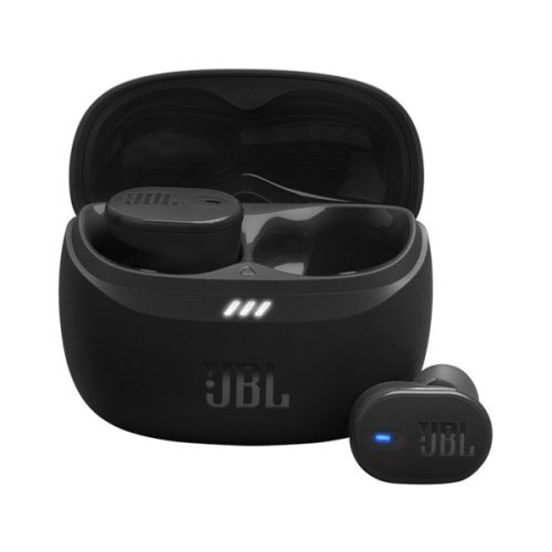 JBL TUNE BUDS 2 bluetooth fülhallgató SZTEREO (v5.3, TWS, mikrofon, aktív zajszűrő, IP54 + töltőtok) FEKETE