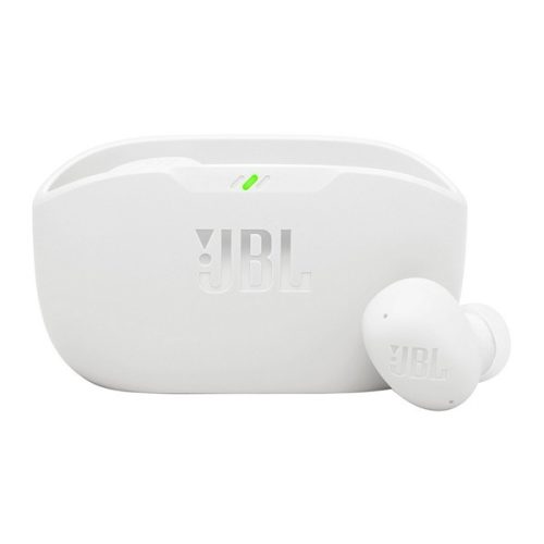 JBL WAVE BUDS2 bluetooth fülhallgató SZTEREO (v5.3, TWS, mikrofon, aktív zajszűrő, mélyhang kiemelés + töltőtok) FEHÉR