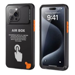 SHELLBOX AIRBOX 6.7 vízhatlan/vízálló tok, AQUA (IP68, erős ütésállóság, 6.7" méret) FEKETE   SHELLBOX AIRBOX 6.7 vízhatlan/vízálló tok, AQUA (IP68, erős ütésállóság, 6.7" méret) FEKETE