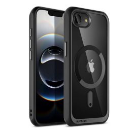 SUPCASE UNICORN BEETLE MAG műanyag telefonvédő (erős ütésállóság, átlátszó hátlap, Magsafe) FEKETE   SUPCASE UNICORN BEETLE MAG műanyag telefonvédő (erős ütésállóság, átlátszó hátlap, Magsafe) FEKETE