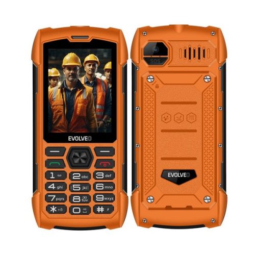 EVOLVEO Strongphone H1 mobiltelefon (Dualsim) FEKETE/NARANCSSÁRGA