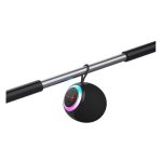 DEVIA LITE1 bluetooth hordozható hangszóró (v5.3, 5W, TF/microSD kártyaolvasó, FM rádió, LED világítás) SÖTÉTKÉK