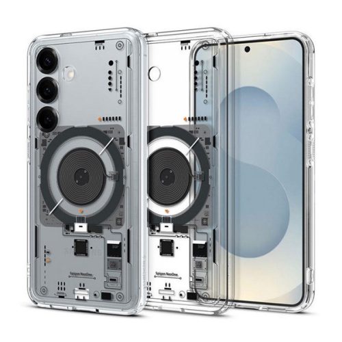 SPIGEN ULTRA HYBRID MAG NEO ONE műanyag telefonvédő (ütésállóság, légpárnás keret, MagSafe) ÁTLÁTSZÓ